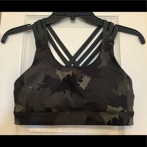 Lululemon Camo Sports Bra
